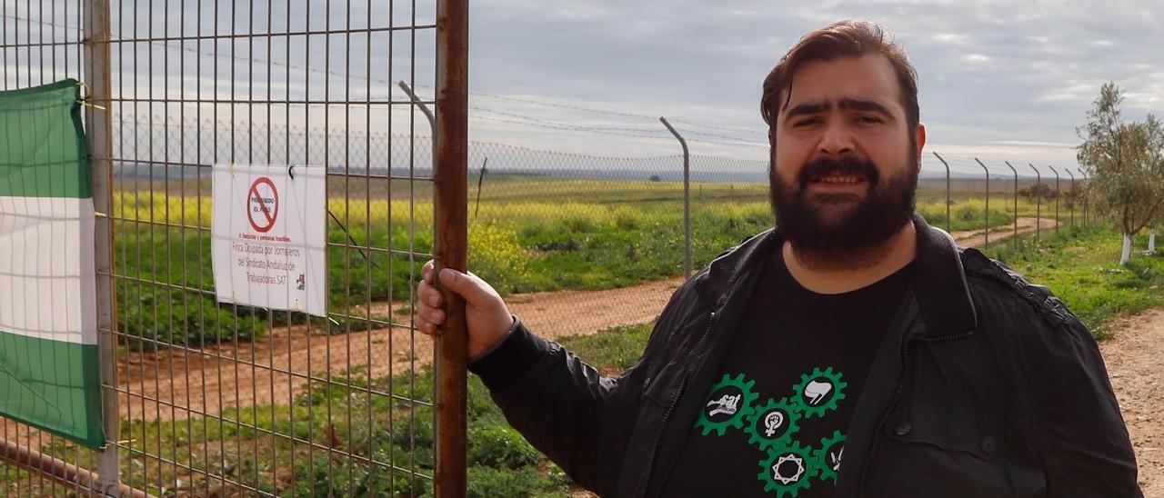 Óscar Reina, en una foto de archivo, durante su estancia en Somonte