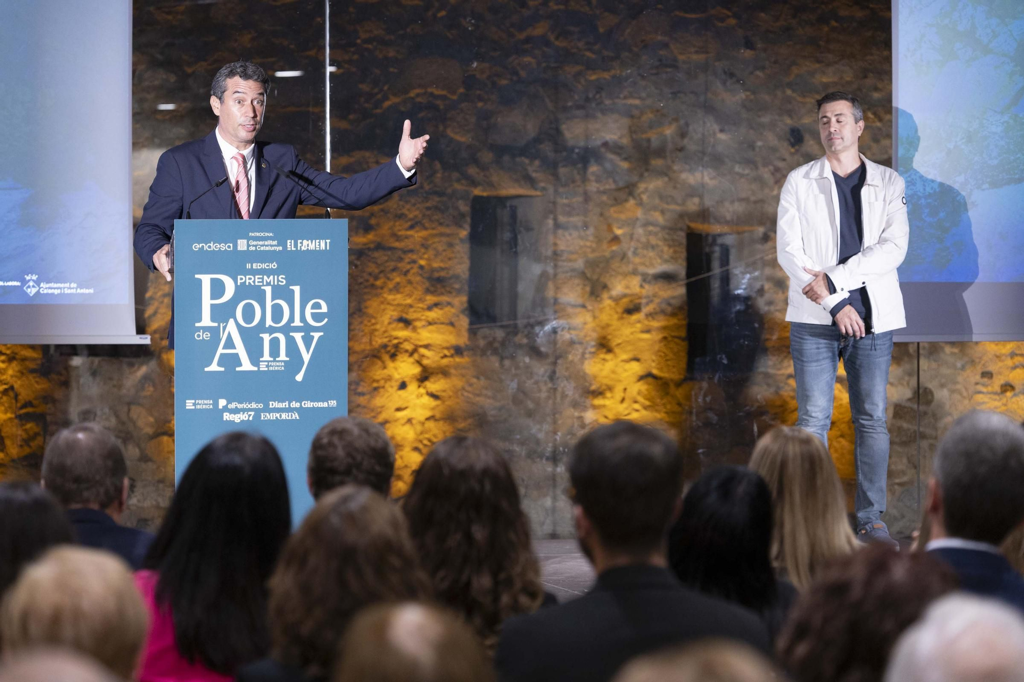 Les imatges dels Premis Poble de l’Any 2024 al Castell de Calonge