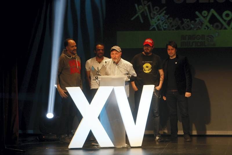 Fotogalería: Premios de la música aragonesa