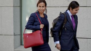 . Isabel sordo de Vera, expresidenta de ADIF, llega a la Audiencja Nacional.