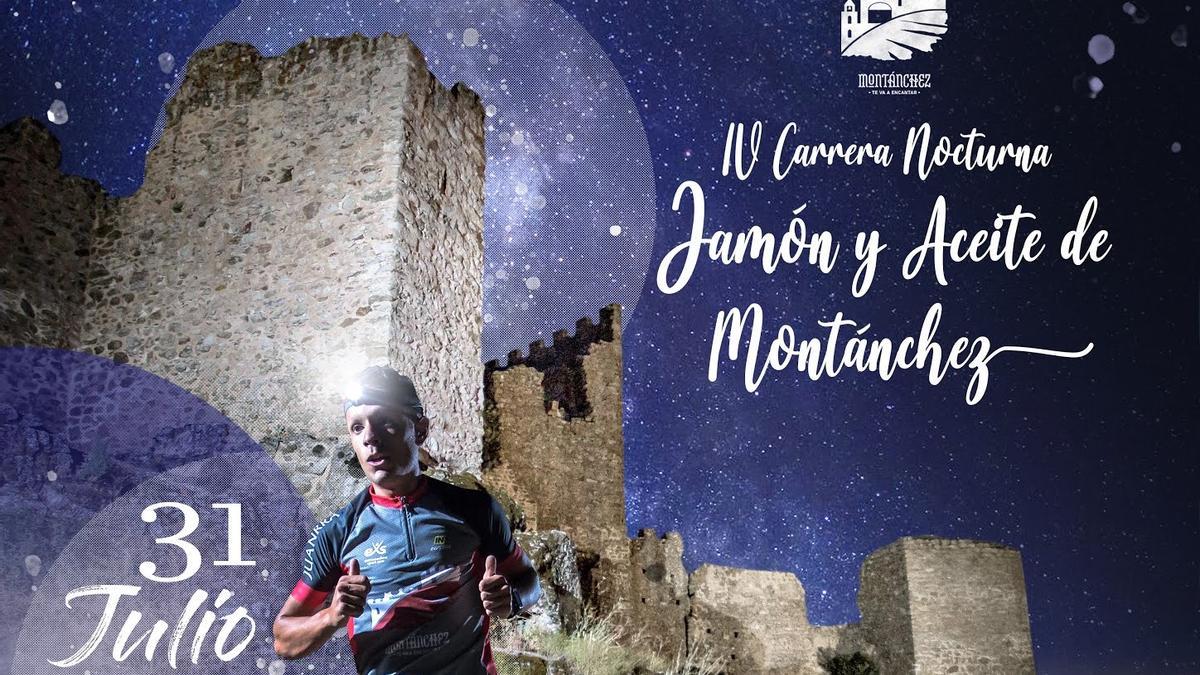 Vuelve la IV Carrera Nocturna ‘Jamón y Aceite de Montánchez’ tras un año de parón