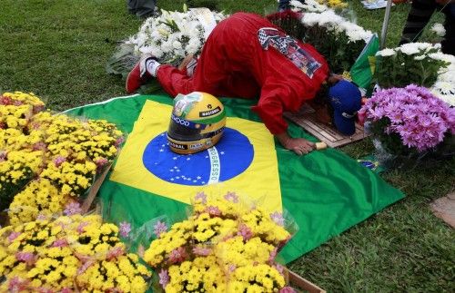 Brasil homenajea con diferentes actos a Senna.