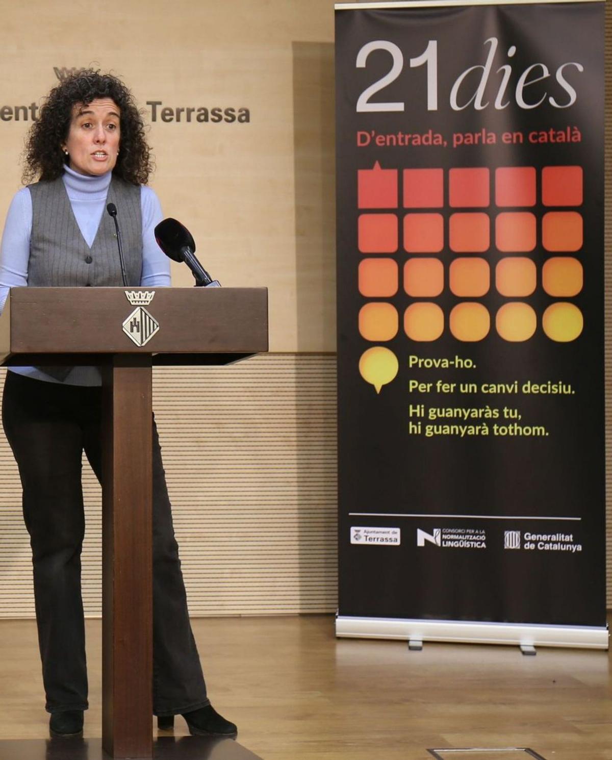 Parlar només en català durant 21 dies Parlar només en català durant 21 dies