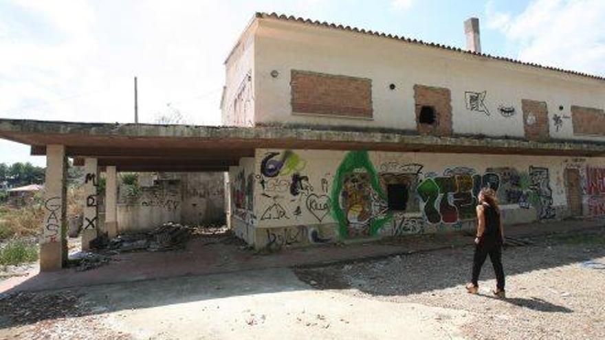 La casa abandonada de Riudecanyes on els terroristes preparaven els atemptats