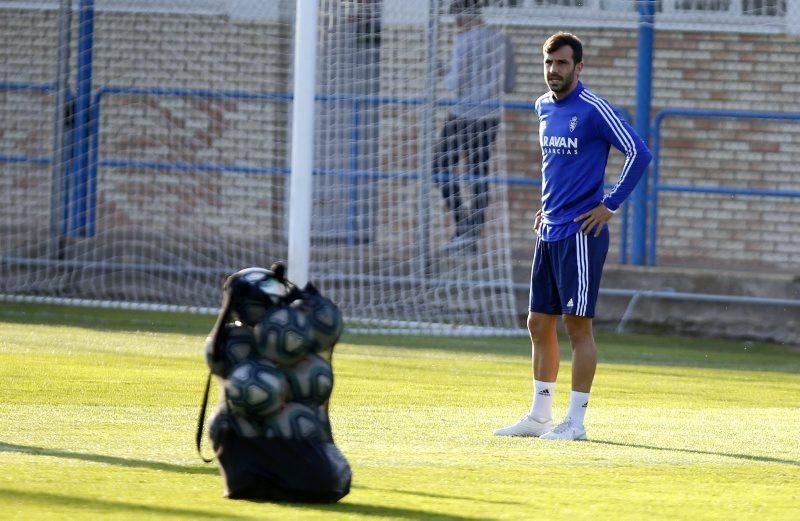 Entrenamiento del Real Zaragoza del 29 de octubre