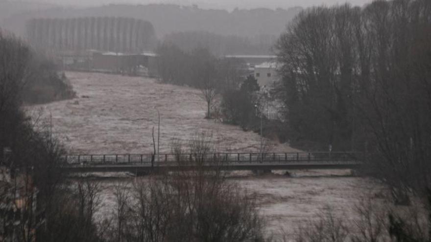 La Tordera, durant el temporal &#039;Gloria&#039;