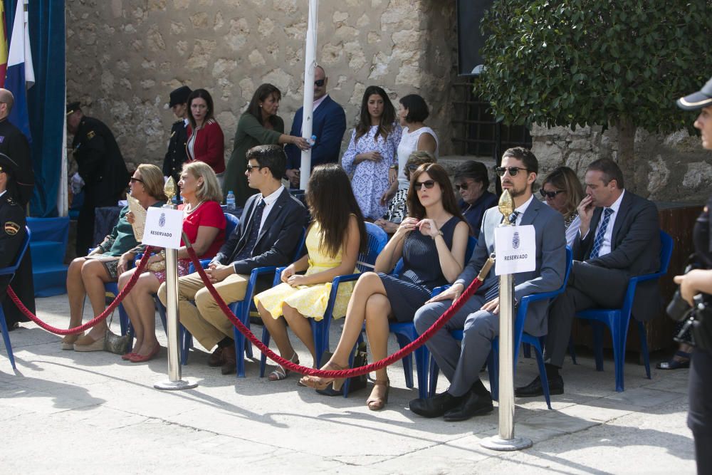 Celebración del Día de la Policía en el Castillo de Santa Bárbara