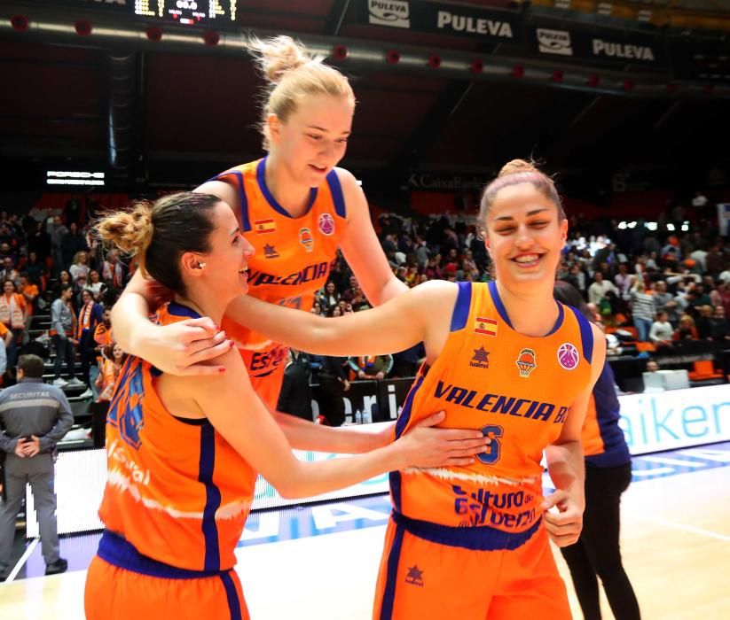 Partido entre el Valencia Basket y el Lointek Gernika