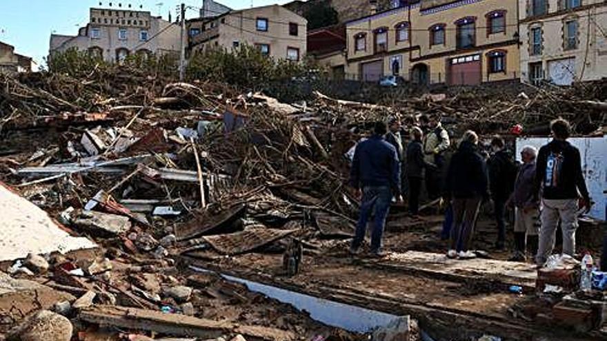 Una de les zones més afectades a l&#039;Espluga de Francolí