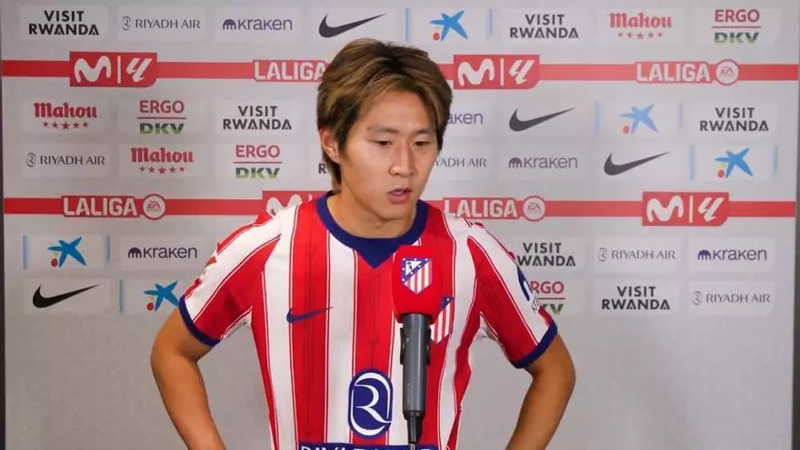 Kang-In Lee: "Seguiremos trabajando fuerte para dar alegrías a nuestras afición"