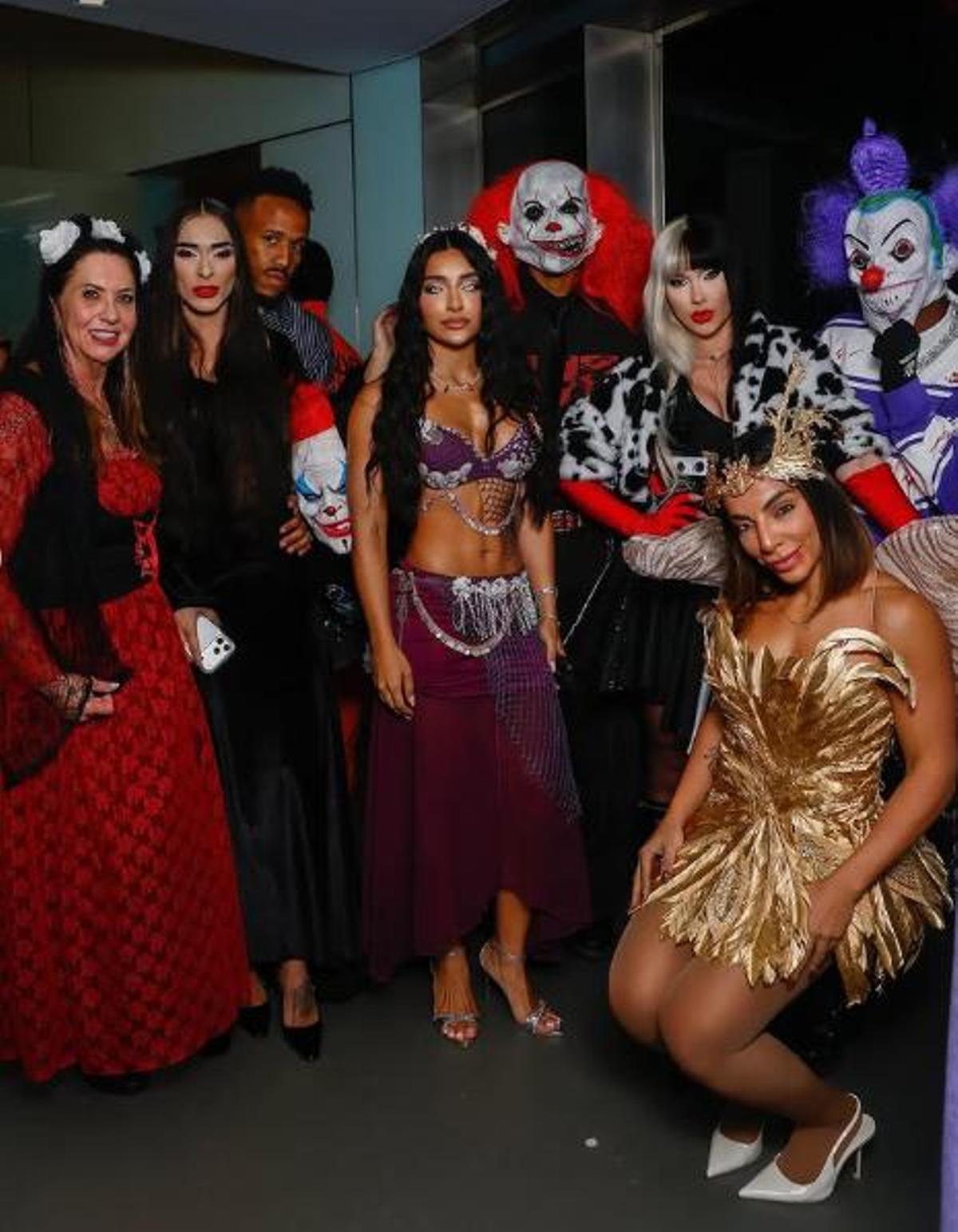 El 'clan Brasil' que celebró Halloween, sin la presencia de Rodrygo.