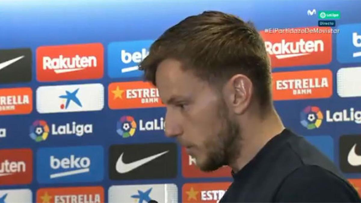 Duras palabras de Rakitic tras el Barça-Levante