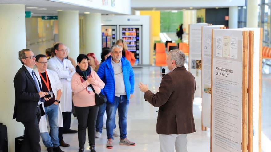 Ausstellungseröffnung im Krankenhaus Son Espases.