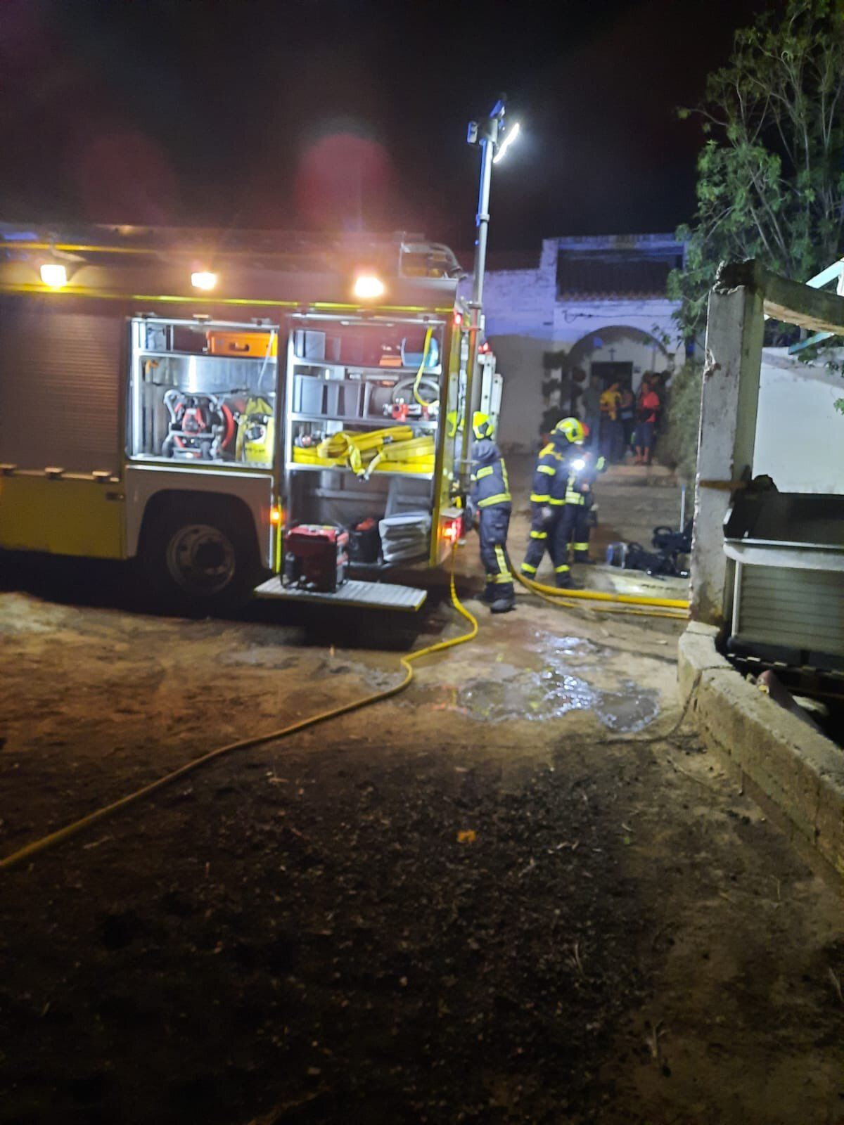 Conato de incendio en Arucas