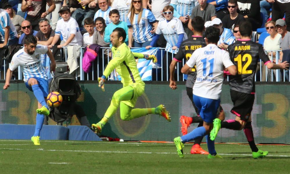 LaLiga Santander | Málaga CF, 0 - Espanyol, 1