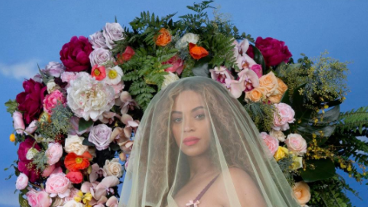 La foto con la que Beyonce anuncia su embarazo en Instagram