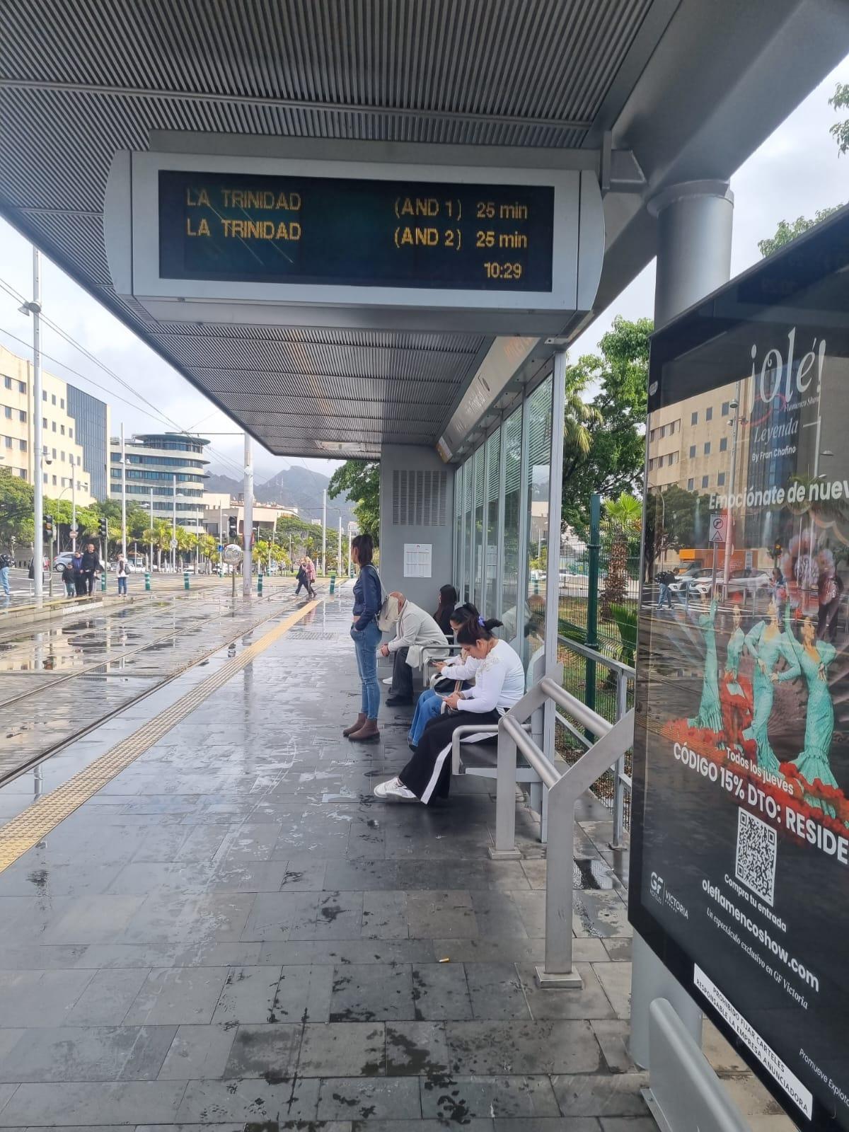 Parada de tranvía del Intercambiador de Santa Cruz de Tenerife