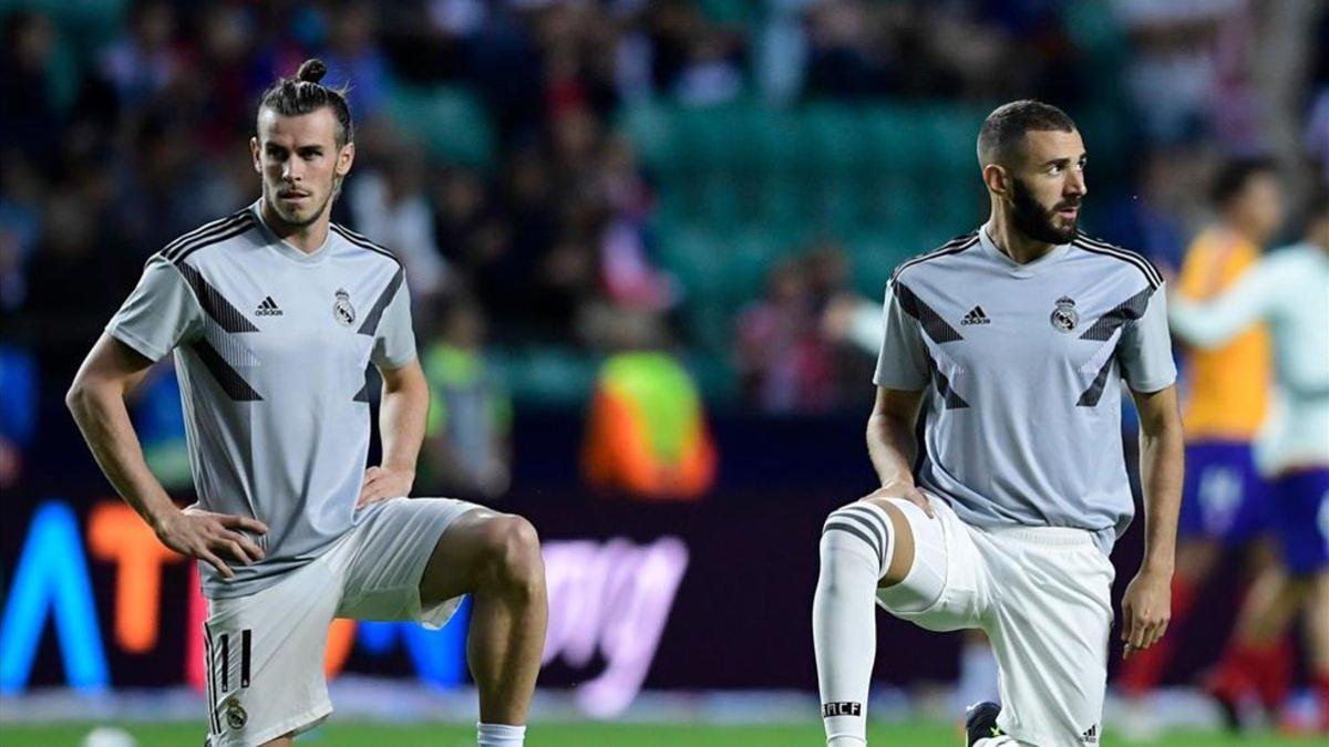 Bale y Benzema serán la pareja de delanteros