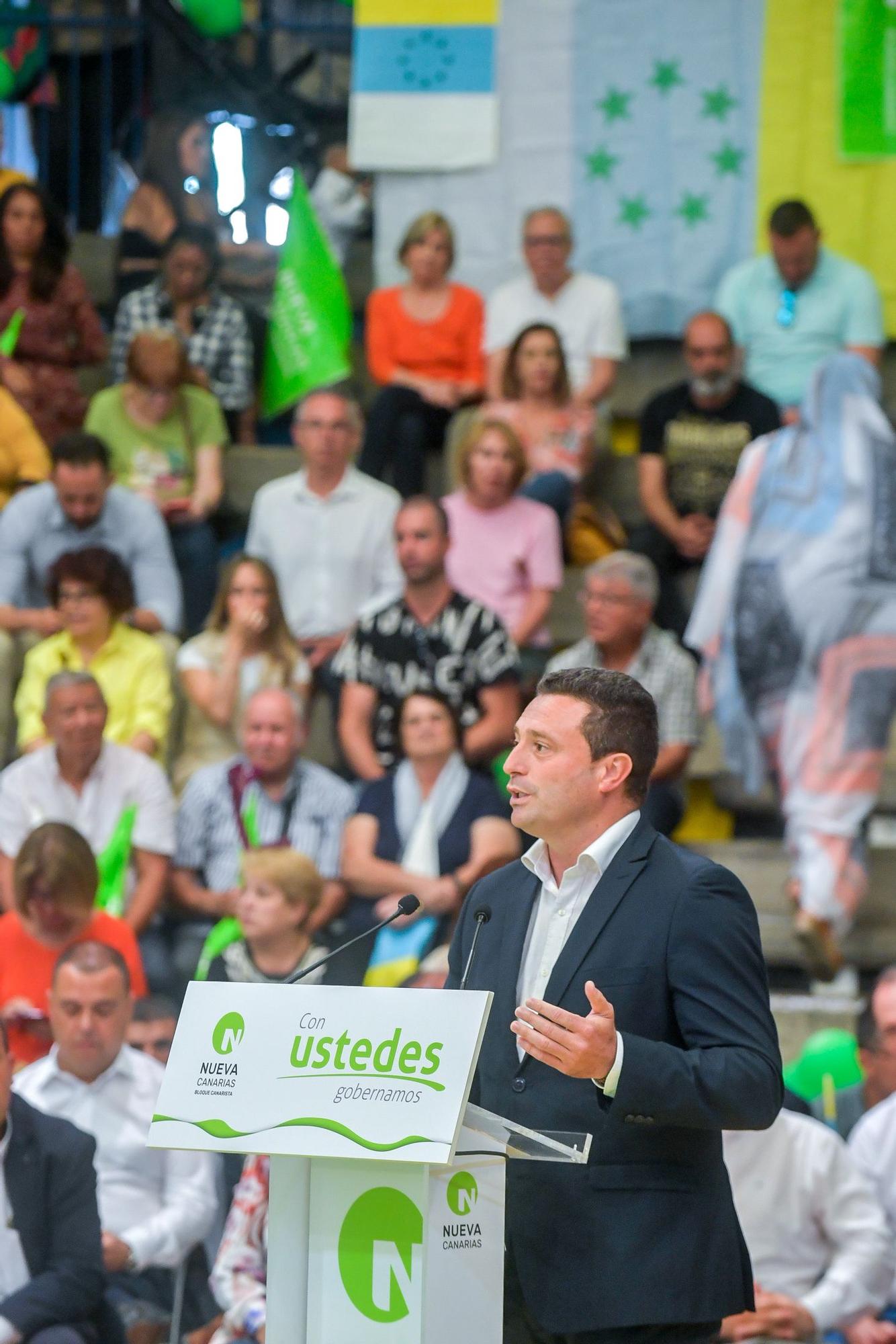 Presentación de candidaturas de Nuevas Canarias a las elecciones del 28M