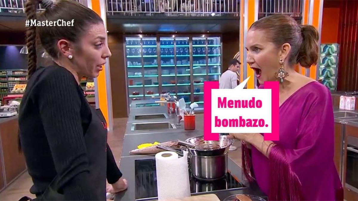 Larraitz dice en 'Masterchef' que está embarazada