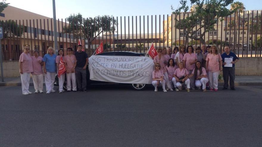 Trabajadores de la residencia de la 3ª Edad retoman la huelga