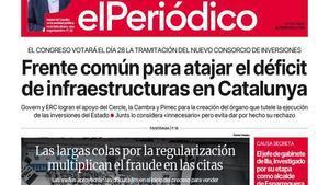 La portada de EL PERIÓDICO del 21 de abril de 2026