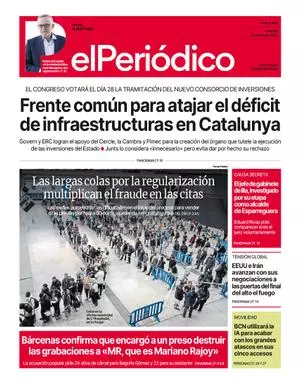 La portada de EL PERIÓDICO del 21 de abril de 2026