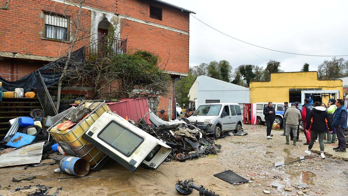 Así ha sido la riada en Jarandilla de la Vera