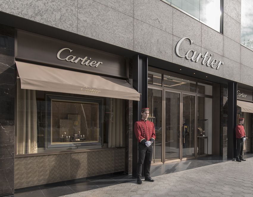 Cartier, boutique, joyas, Barcelona, inauguración, Paseo de Gracia, tienda