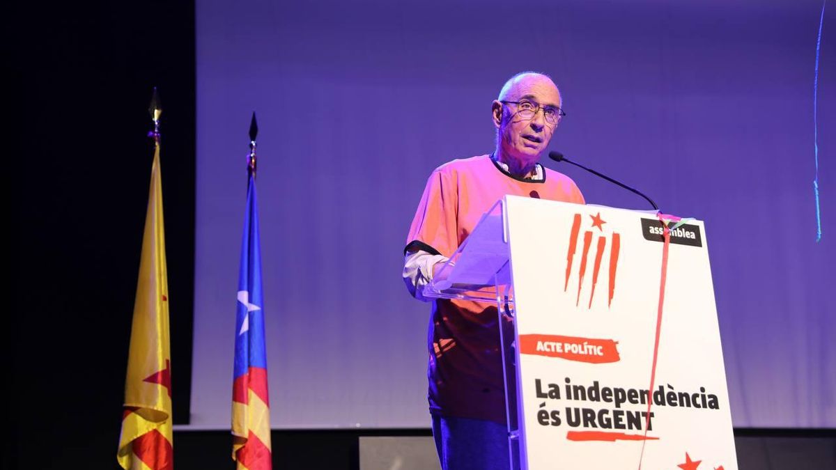 El presidente de la ANC, Lluís Llach.