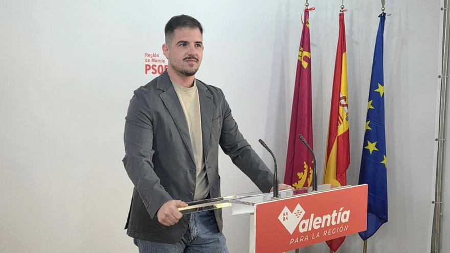 El diputado del PSRM-PSOE, Miguel Ortega