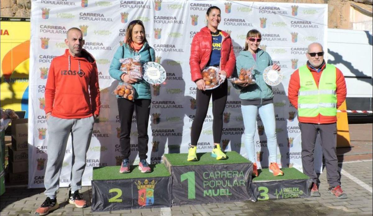 Ganadores de la prueba en categoría masculina.
