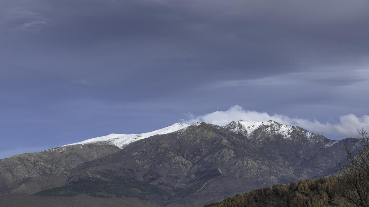 Nubosidad abundante con lluvia en el norte de Cáceres