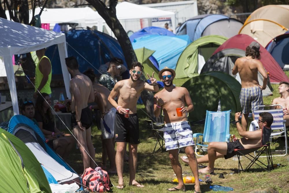 Ambiente previo al día de las piraguas en Ribadesella