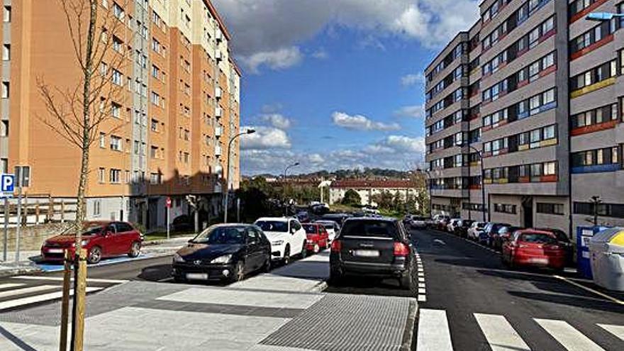 Vista de la calle Pablo Picasso, renovada.