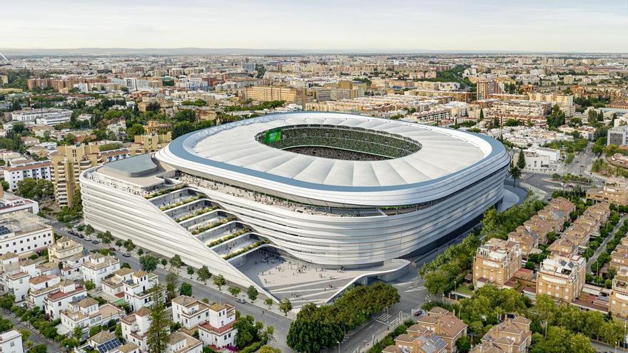 El Betis podrá construir el nuevo Benito Villamarín por fases y usar el estadio mientras acaba las obras del edificio anexo