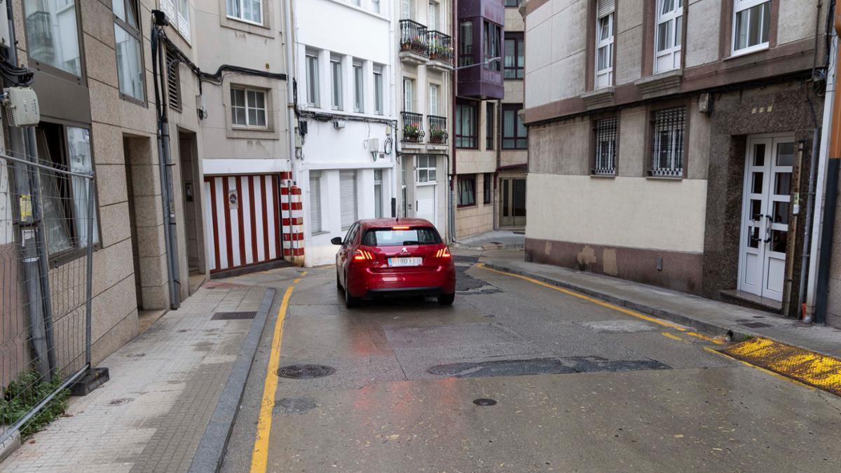Tramo de Atocha Alta en el que se relizarán las obras