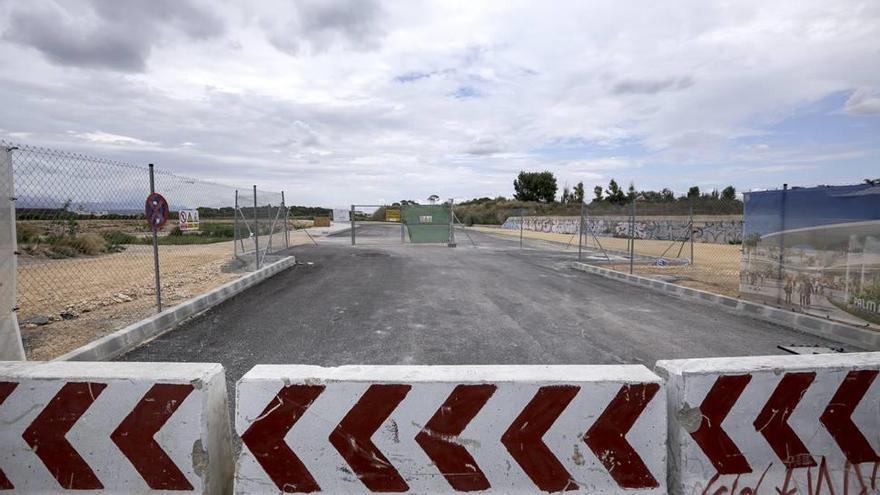 Las obras de urbanización de ses Fontanelles todavía no han concluido.