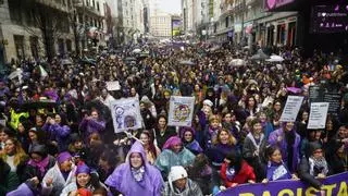 Directo | El feminismo se manifiesta por el 8M con el eco de un mundo en conflicto