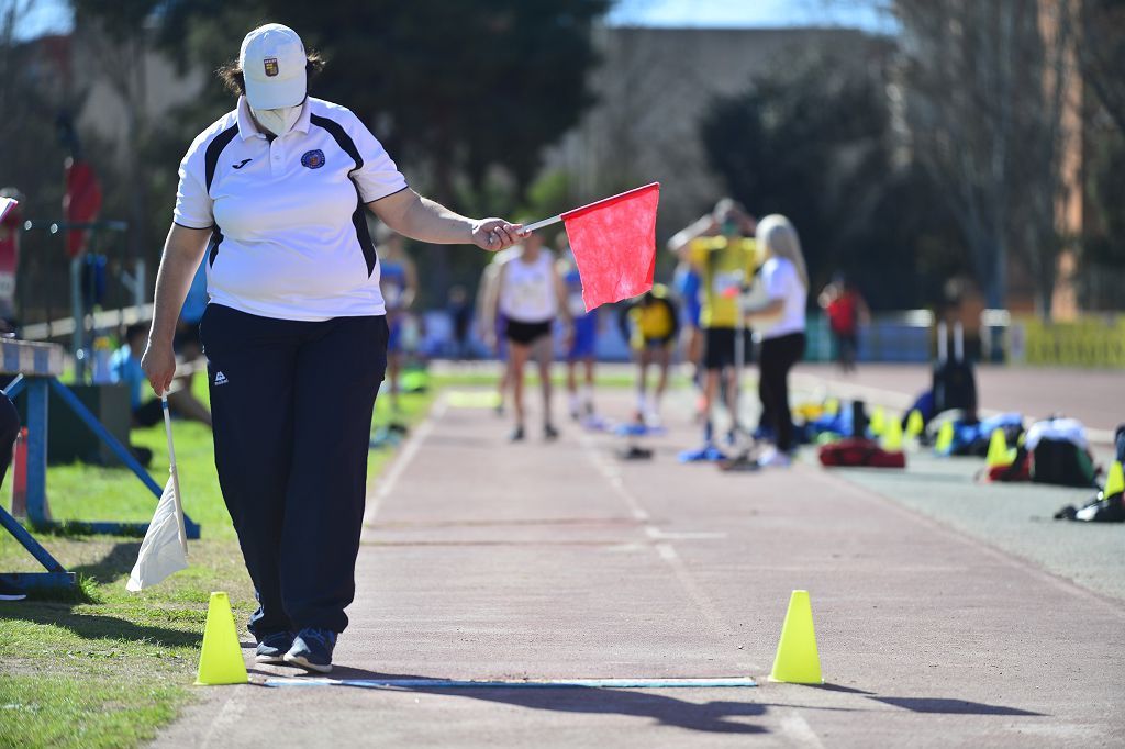 Atletismo nacional Máster sábado en la pista de Atletismo de Cartagena