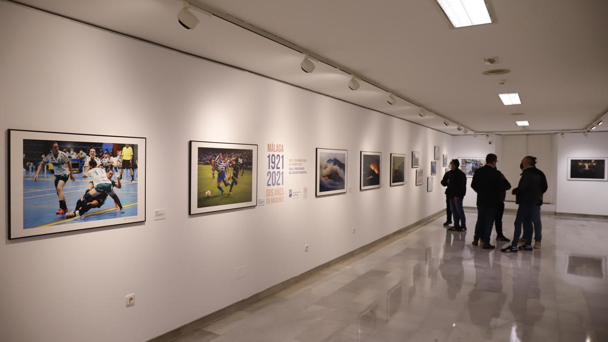 Exposición fotográfica ‘Málaga 1921-2021: dos años en imágenes’ de la sala Mingorance