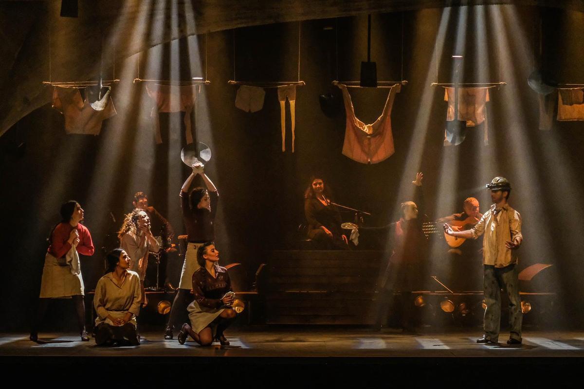 Un momento del espectáculo.