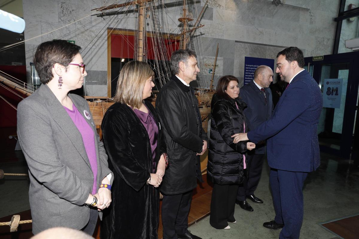 EN IMÁGENES: El acto institucional del 8M Asturias en el Museo Marítimo de Luanco EN IMÁGENES: El acto institucional del 8M Asturias en el Museo Marítimo de Luanco