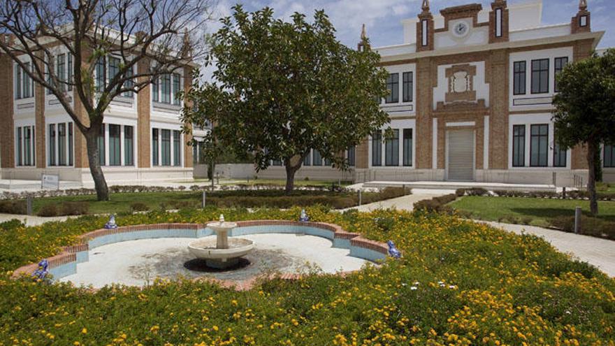 Fachada de la sede malagueña del Museo Ruso.