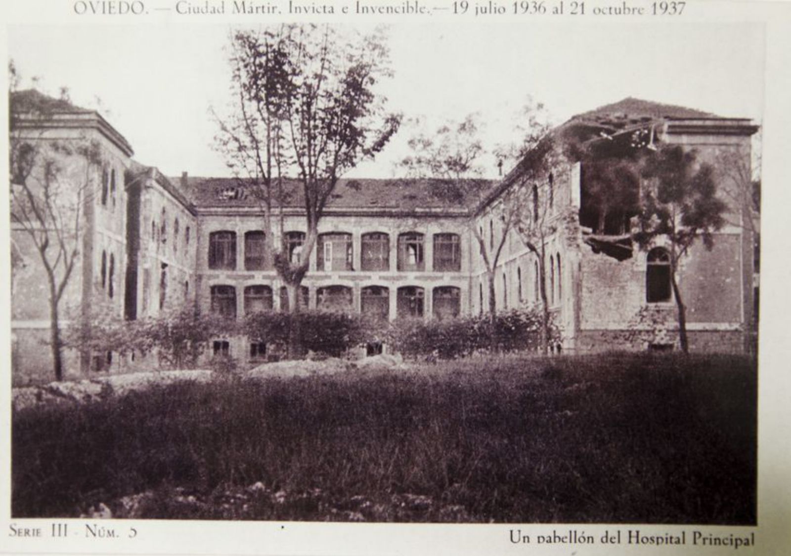 El Hospital provincial. |  LNE / Museo de Bellas Artes / Florentino López