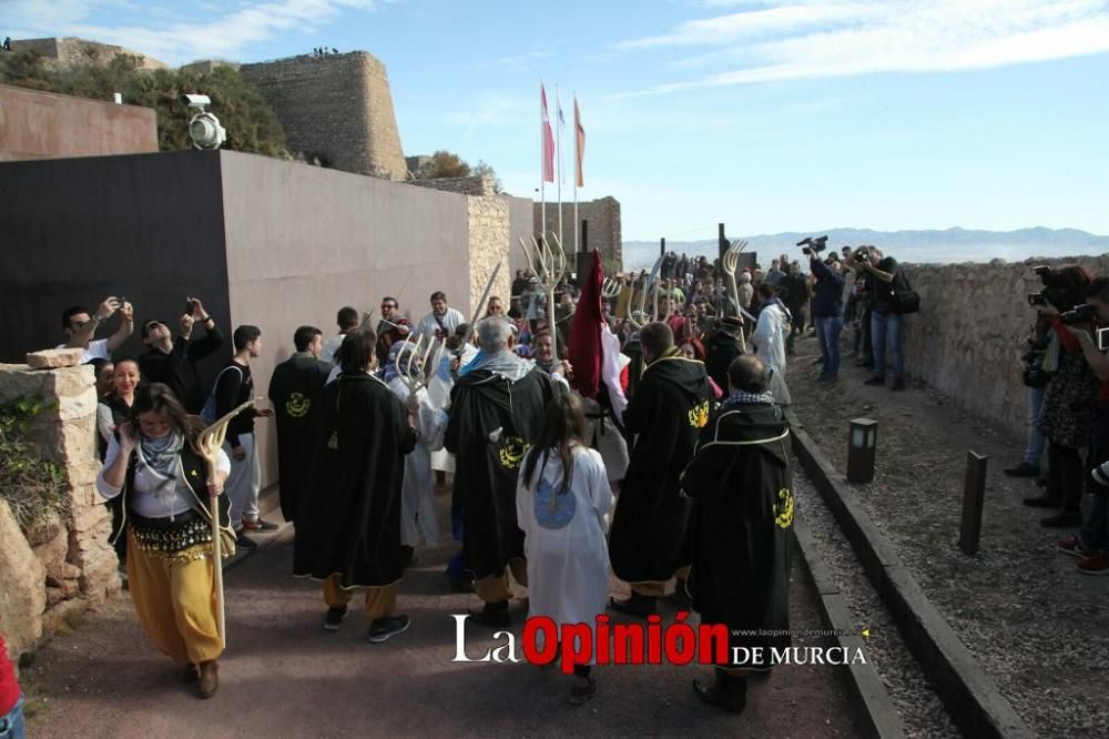 Refriega, acto de capitulación del Torneo Medieval y degustación de arroz desde la Fortaleza del Sol de Lorca