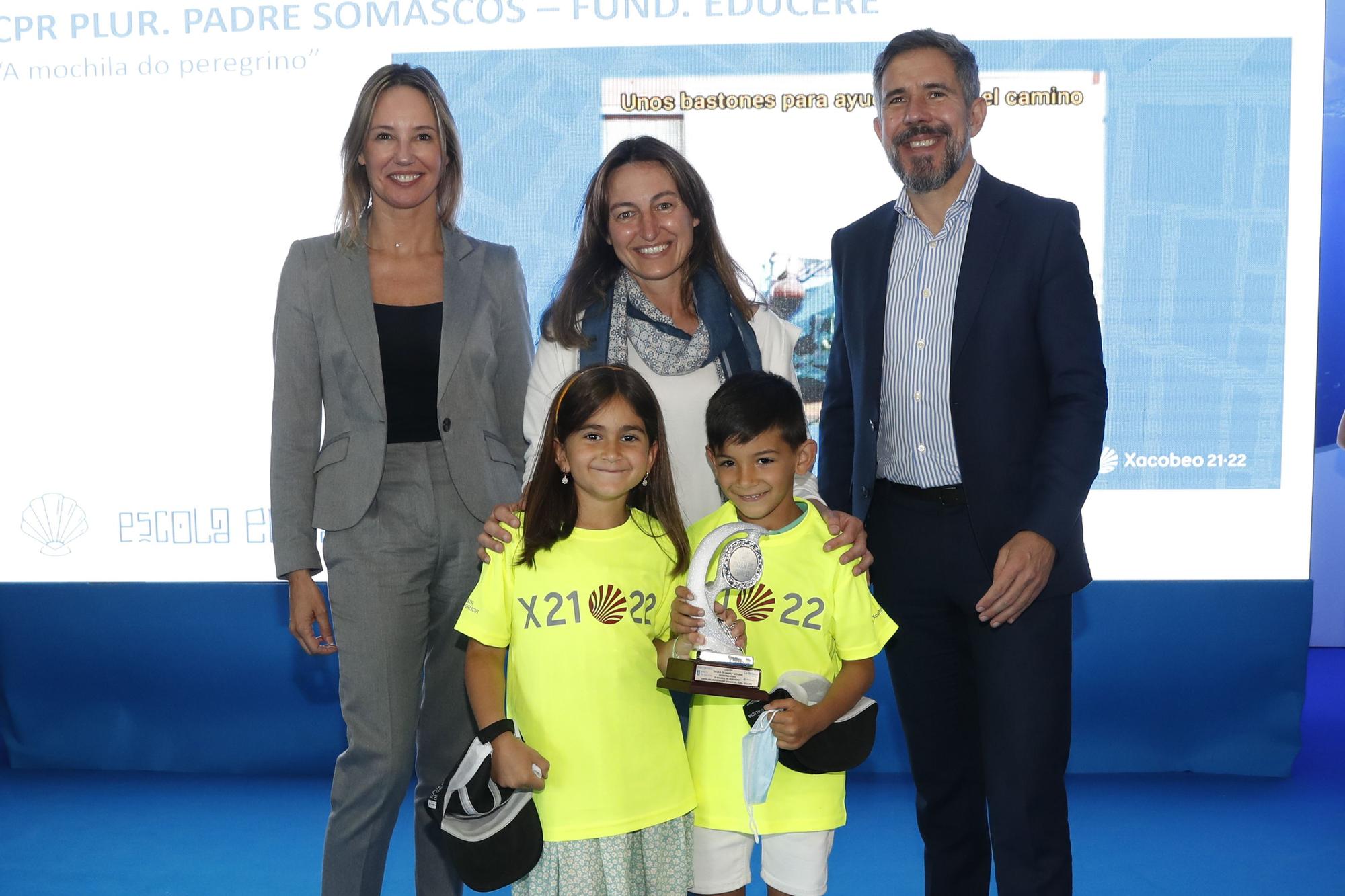 A primeira promoción de graduados en O Camiño