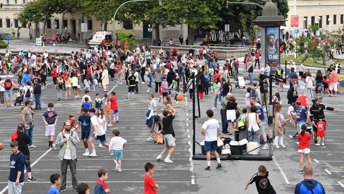 A Coruña celebra la fiesta del Deporte en la Calle