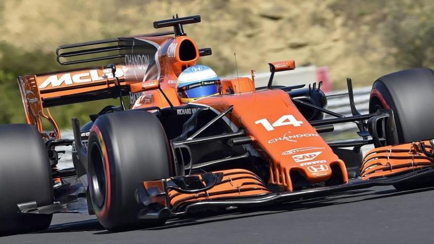 Fernando Alonso, en Hungaroring