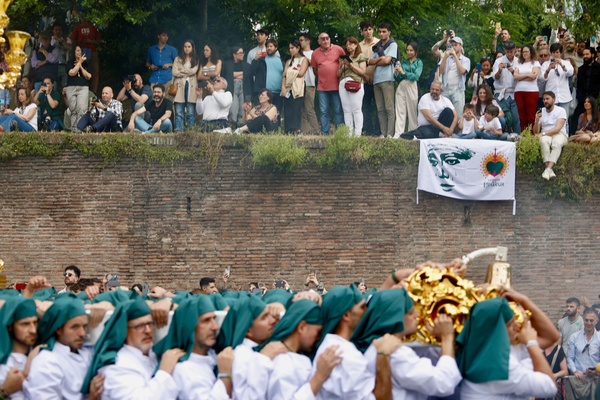 Gran procesión por el Jubileo de las Cofradías, en fotos